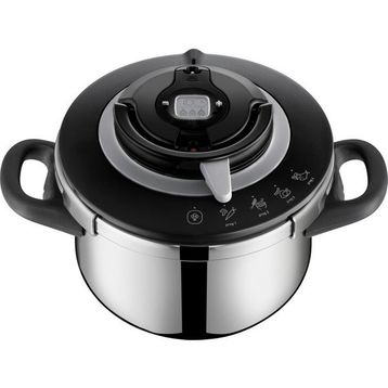 Tefal Clipso+ Chef 4.5 lt 4 Pişirme Programlı Düdüklü Tencere