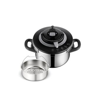 Tefal Clipso+ Chef 4.5 lt 4 Pişirme Programlı Düdüklü Tencere