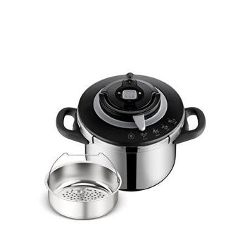 Tefal Clipso+ Chef 6 L Gümüş Düdüklü Tencere