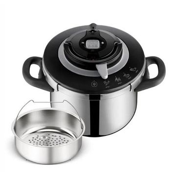 Tefal Clipso+ Chef 6 L Gümüş Düdüklü Tencere