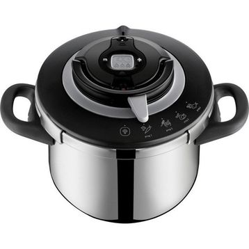 Tefal Clipso+ Chef 6 L Gümüş Düdüklü Tencere