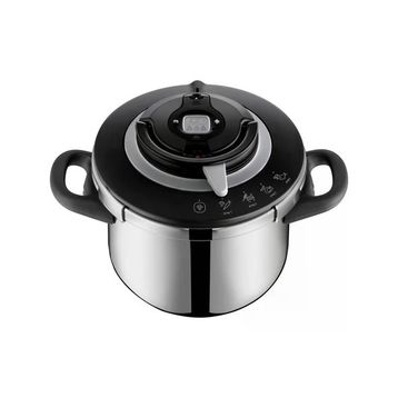 Tefal Clipso+ Chef 6 L Gümüş Düdüklü Tencere