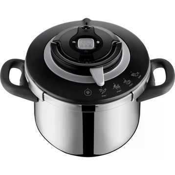 Tefal Clipso+ Chef 6 L Gümüş Düdüklü Tencere