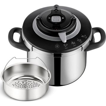 Tefal Clipso+ Chef 8 L Gümüş Düdüklü Tencere