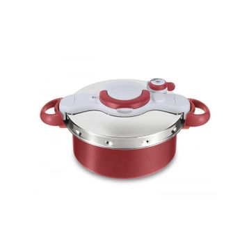 Tefal Clipso Minut Duo 5 lt Kırmızı Titanium Düdüklü Tencere