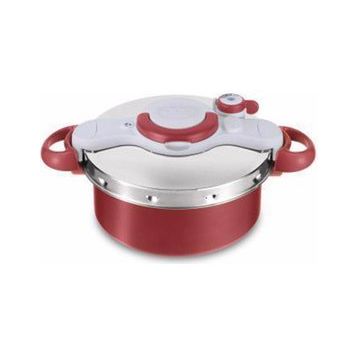Tefal Clipso Minut Duo 5 lt Kırmızı Titanium Düdüklü Tencere