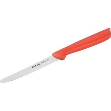 Tefal Colorfood 10 cm Turuncu Tırtıklı Çok Amaçlı Bıçak