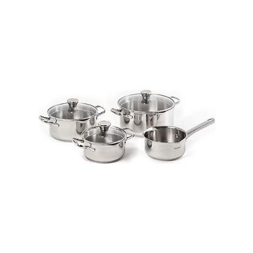 Tefal Duetto 7 Parça Açık Gri Tencere Seti