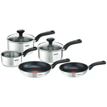 Tefal Easy Grip 5 Parça Çelik Tencere Seti