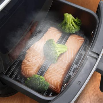 Tefal FW2018 Easy Fry Grill Steam 6.5 lt Siyah Yağsız Fritöz