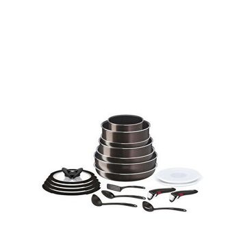 Tefal Ingenio XL Force Titanyum 2X Siyah 19 Parça Maxi Tencere Tava Seti