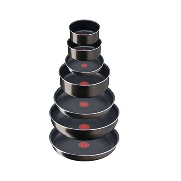 Tefal Ingenio XL Force Titanyum 2X Siyah 19 Parça Maxi Tencere Tava Seti