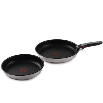 Tefal L95694 Ingenio Jamie Oliver Metal 24 28 cm 2 Parçalı Tava Seti