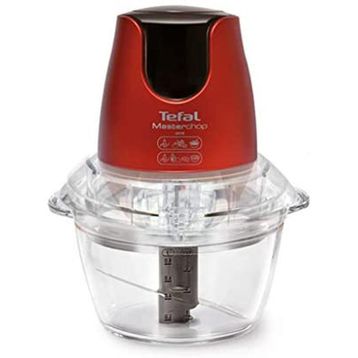 Tefal MasterChop Cam Rondo 500 W 1 lt Kapasiteli 1 Kademeli Doğrayıcı Kırmızı