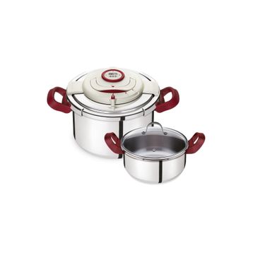 Tefal P44420 Clipso + Precision 6 L - 4,5 L Düdüklü Tencere Seti