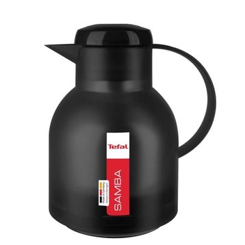 Tefal Samba Powder Paslanmaz Çelik Isı Yalıtımlı 1 lt Siyah Termos