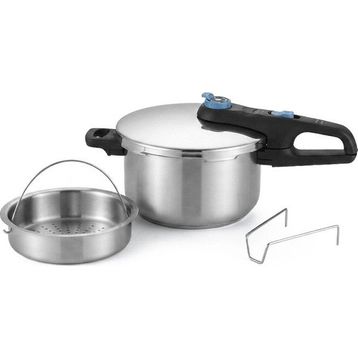 Tefal Secure Trendy 4 L Buhar Aparatlı Düdüklü Tencere
