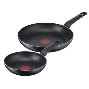 Tefal Titanyum 1X SimpleCook Difüzyon Tabanlı 20-26 cm 2'li Tava Seti