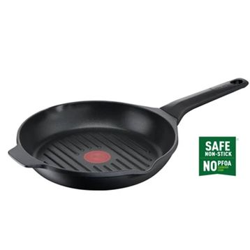 Tefal Titanyum 2X Delicio Siyah 26 cm Izgara Döküm Tava