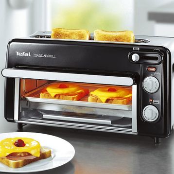 Tefal Toast N Grill Ekmek Kızartma Makinesi Siyah