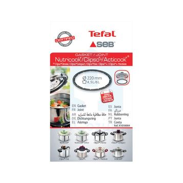 Tefal X1010004 Nutricook-Acticook-Clipso 4,5-6 Lt. Lastik