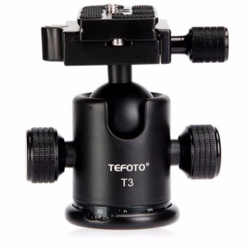 Tefoto T3 T1101 Kamera Tripod Top Kafa Ballhead