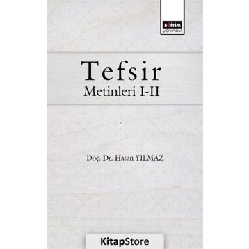 Tefsir Metinleri 1-2 - Hasan Yılmaz
