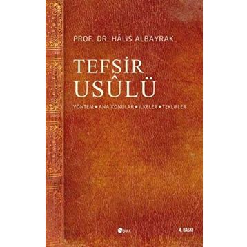 TEFSIR USULÜ - HALIS ALBAYRAK