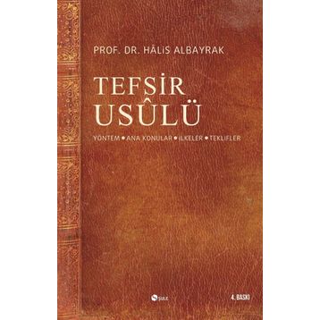 TEFSIR USULÜ - HALIS ALBAYRAK