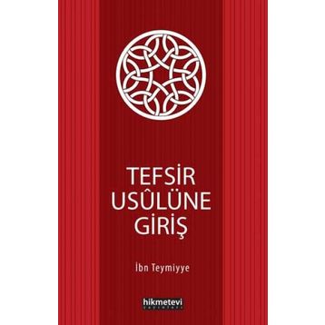 Tefsir Usulüne Giriş Kitap