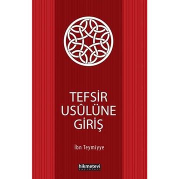 Tefsir Usulüne Giriş Kitap
