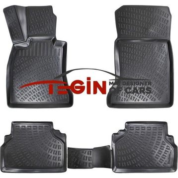Tegin Bmw 5 Serisi E60 2003-2010 Siyah Havuzlu Paspas