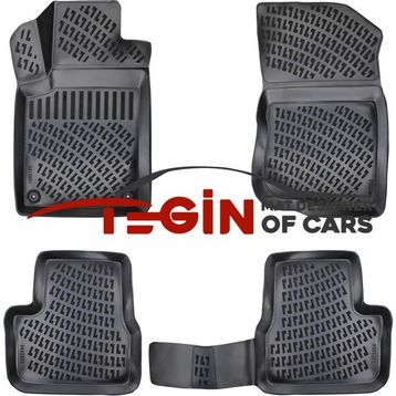 Tegin Citroen C3 2009-2016 3D Siyah Havuzlu Paspas