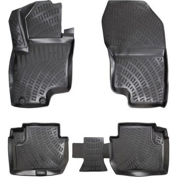 Tegin Citroen Jumpy 2016 Sonrası 3D Siyah Havuzlu Paspas