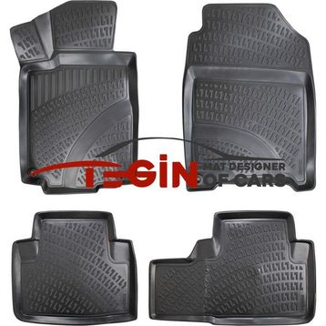 Tegin Honda CR-V 2011-2017 3D Siyah Havuzlu Paspas