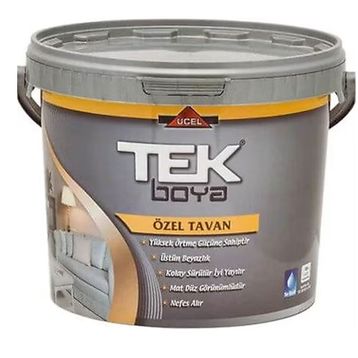 Tek Beyaz 10 kg Tavan Boyası