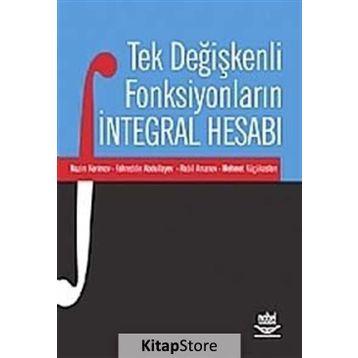 TEK DEĞİŞKENLİ FONKSİYONLARIN İNTEGRAL HESABI - KOLEKTIF