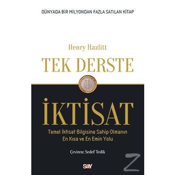 Tek Derste İktisat - Henry Hazlitt