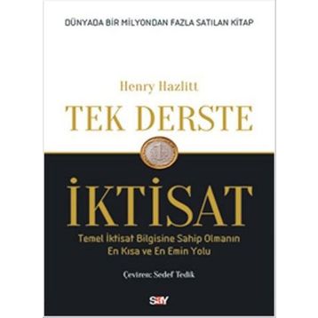 Tek Derste İktisat - Henry Hazlitt