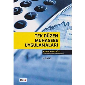 TEK DÜZEN MUHASEBE UYGULAMALARI - GENEL