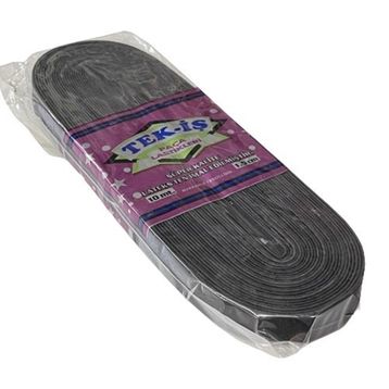 Tek-İş 10 m 1.5 cm Siyah Paça Lastik