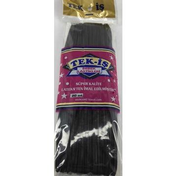 Tek-İş 20 m Bebe Siyah Lastik