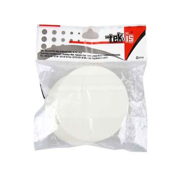 Tek-Iş 520069 Beyaz 2'li Yuvarlak Buat Kapağı