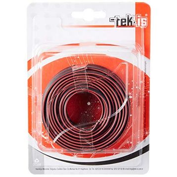 Tek-Iş 520187 Siyah 2x0.75 Hoparlör Kablosu