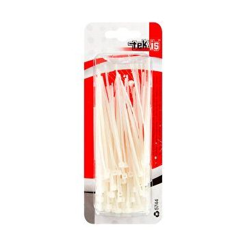 Tek-İş 522418 Beyaz 100x2.5 mm Kablo Bağı