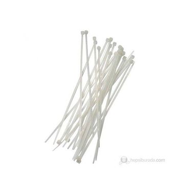 Tek-İş 522418 Beyaz 100x2.5 mm Kablo Bağı