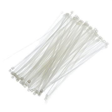 Tek-İş 522419 Beyaz 140x2.5 mm Kablo Bağı