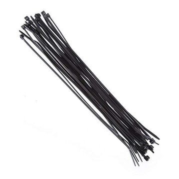 Tek-İş 523710 Siyah 200x2.5 mm 20'li Kablo Bağı
