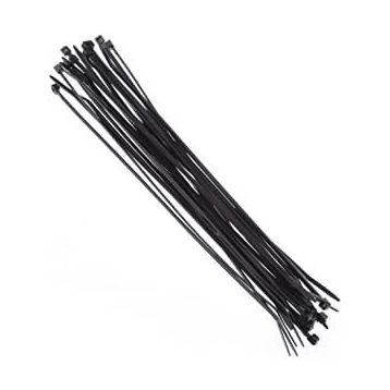Tek-İş 523710 Siyah 200x2.5 mm 20'li Kablo Bağı