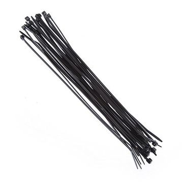 Tek-İş 523710 Siyah 200x2.5 mm 20'li Kablo Bağı